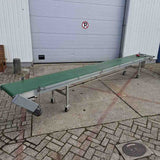 Transportband op wielencompleet met aandrijving