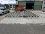 Gebruikte set Javo transportbanden 15 cm, compleet en werkend