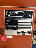 Twee stuks Javo Super Mega oppotmachine met vele opties bouwjaar 2011