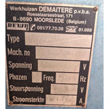 Dewa 1200 oppotmachine compleet met dubbelwerkende potautomaat