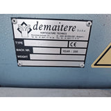 Dewa / Demtec mobiele potgrondbunker met sleepkettingen in goede staat Bouwjaar 2002