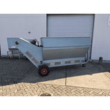 Dewa / Demtec mobiele potgrondbunker met sleepkettingen in goede staat Bouwjaar 2002