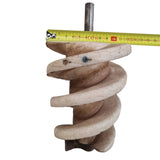 Gebruikte grondboor en boorplat Ø120mm t.b.v. Mayer potmachine