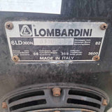 Empas spuitwagen enige tijd stil gestaan met werkende dieselmotor