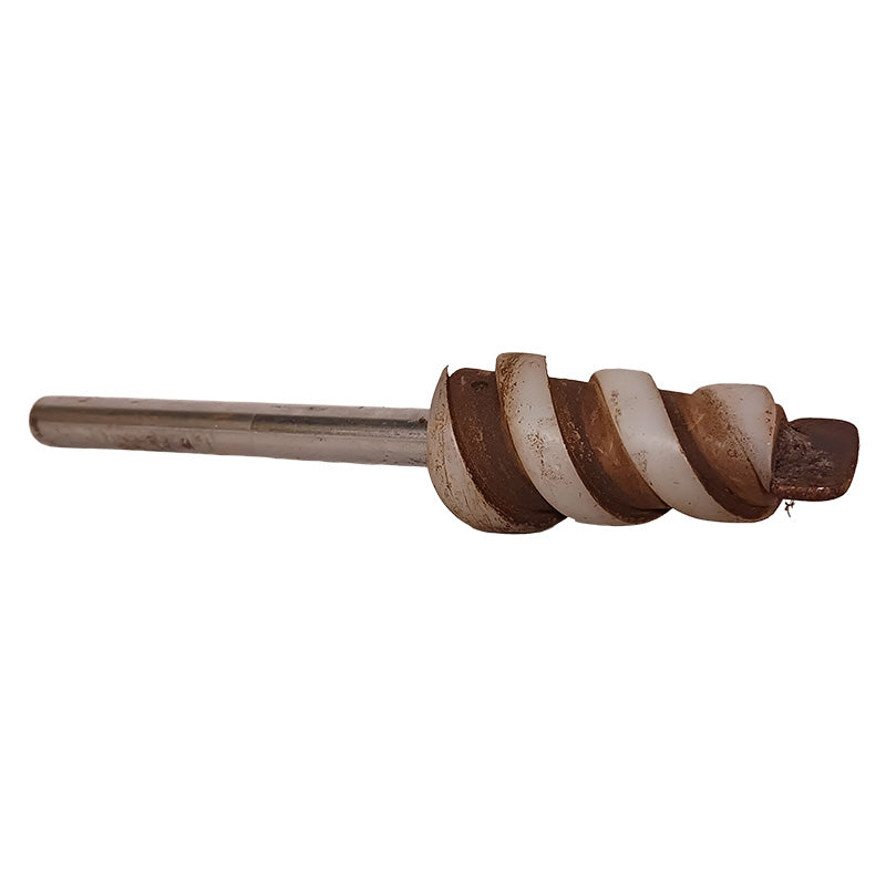 Grondboorset WERHE 80 mm, 80 cm lang met SDS-Plus-adapter, te gebruiken met een normale SDS-Plus-boor, ideaal voor hekken en tuin