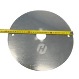 1x Boorplaat t.b.v. Demtec / Dewa oppotmachine