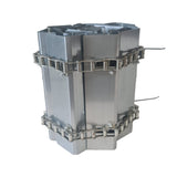 Elevatorketting met demontabele schoepen