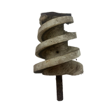 Gebruikte grondboor Ø110mm en boorplaat t.b.v. Javo potmachine