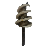 Gebruikte grondboor Ø80mm en boorplaat t.b.v. Javo potmachine