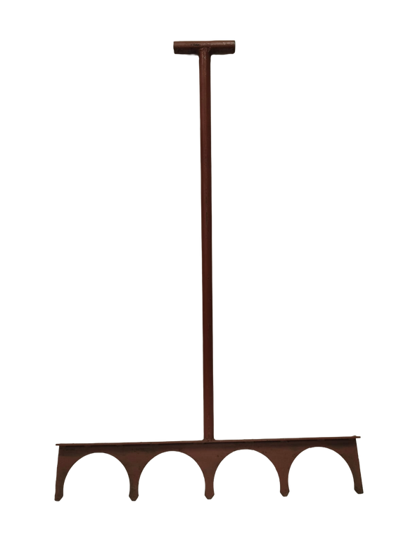 Hand potvork 17cm pot, 4 potten