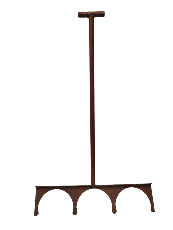 Hand potvork 21/22cm pot, 3 potten