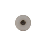 Kunststof groefwiel met lagers voor uitgooierarm