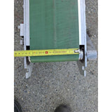 Wevab motorband / afloopband, in snelheid regelbaar, geschikt voor oppotmachine, 3000 × 150 mm