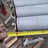 Aangedreven rollenbaanbocht 500 mm breed goed werkend geschikt voor kratten / dozen etc.