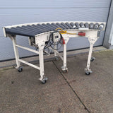 Aangedreven rollenbaanbocht 600 mm breed goed werkend geschikt voor kratten / dozen etc.