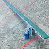 Transportband met onder aandrijving 7700 x 160 mm compleet