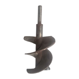 Gebruikte Grondboor Ø100mm en boorplaten t.b.v. JAVO potmachine