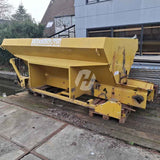Bunker met grondband geschikt als potgrondbunker zonder aandrijf motor
