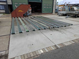 Gebruikte set Javo transportbanden 15 cm, compleet en werkend