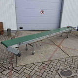 Transportband op wielen 5000x500 mm compleet met aandrijving
